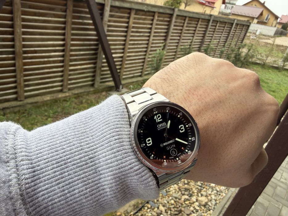 Ceas Oris Automatic Day/Date Williams F1