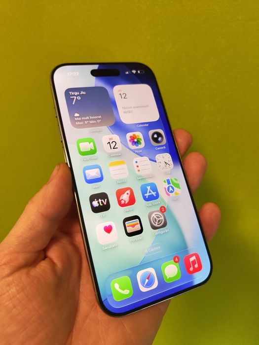 Telefon ca nou iPhone Air 5G  cloud  white 256Gb liber rețea Garantie