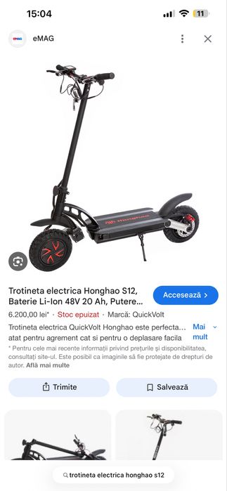 Vand-Schimb Trotineta HongHao 2 Motoare