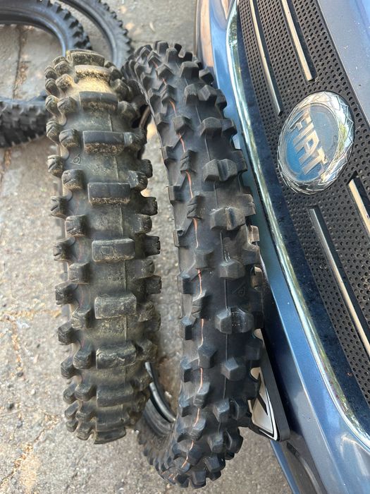 Предна и задна мотокрос гуми Dunlop - 80/100/21 - 100/90/19