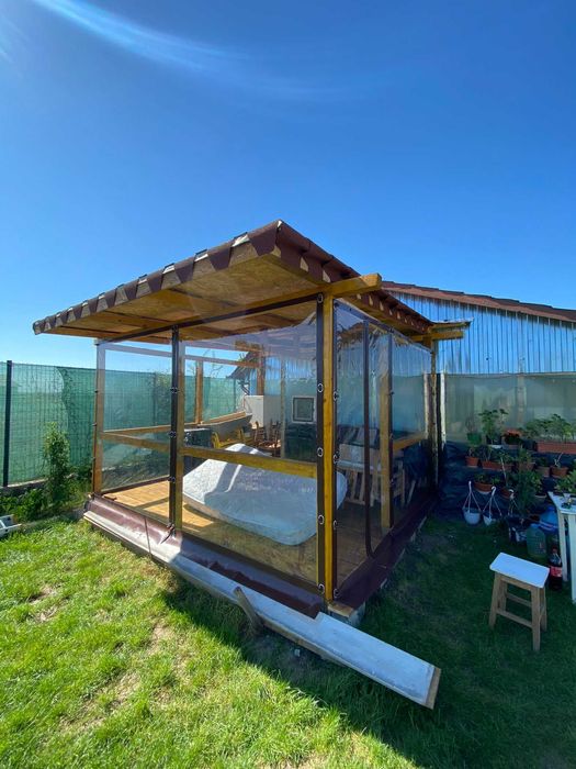 Folie terasa - folii terase si foisoare Cristal premium transparenta