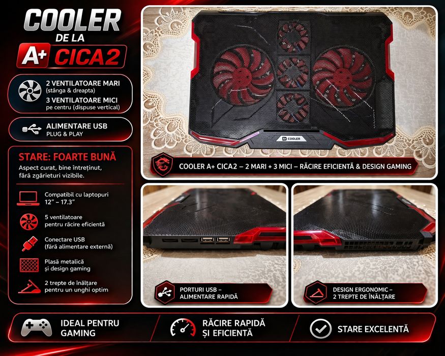 MSI GF65 Thin RTX 3060 6GB / 16GB / 144Hz / i5 + Cooler Gaming