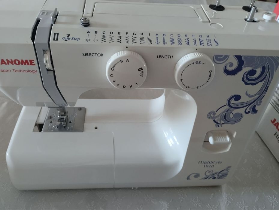 Tikadigan machina ishlatilmagan yangi