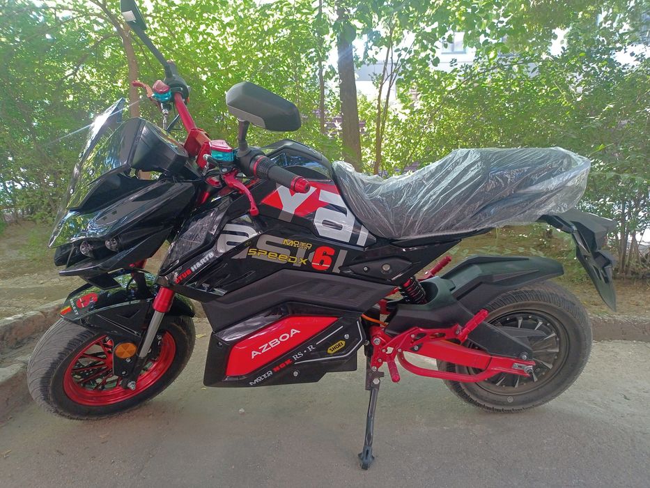 НОВЫЙ ЭлектроСПОРТ БАЙК 3000 W 72V