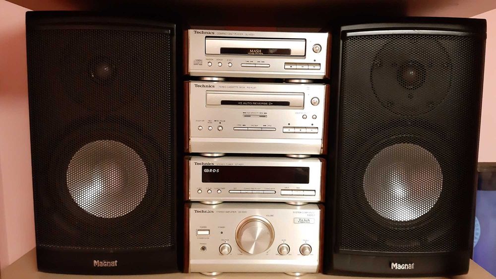 Vand Sistem Panasonic PMA22 Tuner Technics Egalizator Grafic DVD Sony Deck Luxman