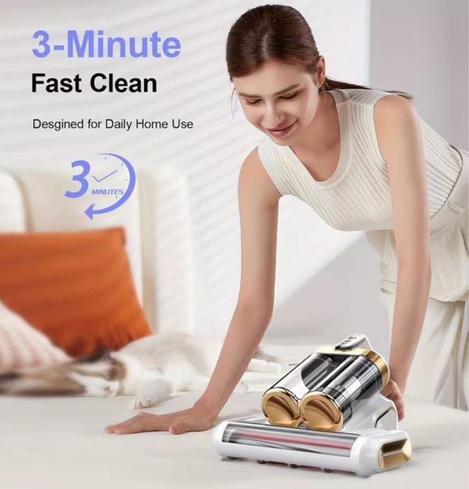 Безкабелна Прахосмукачка против акарии