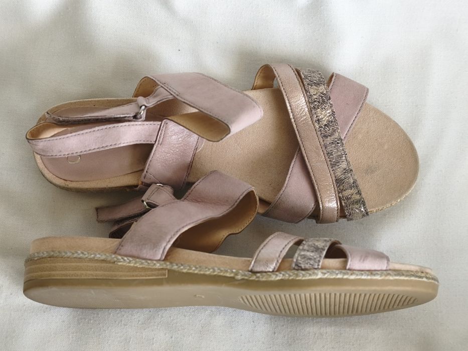 Caprice, нови сандали естествена кожа, номер 41