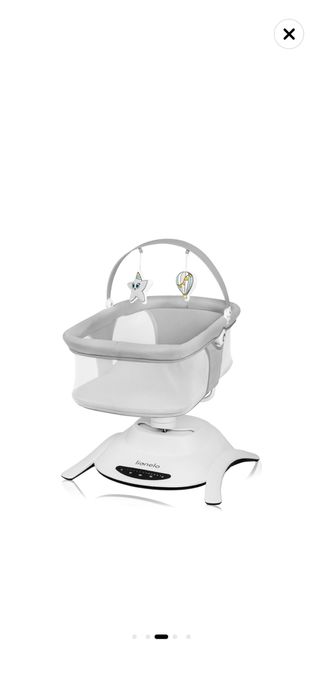 Set 2 in 1, Balansoar si landou, Lionelo, Bella, Rotative 360, Ecran tactil si telecomanda, Electric, Scaun reglabil 6 miscari unice5 vitezeCu melodii