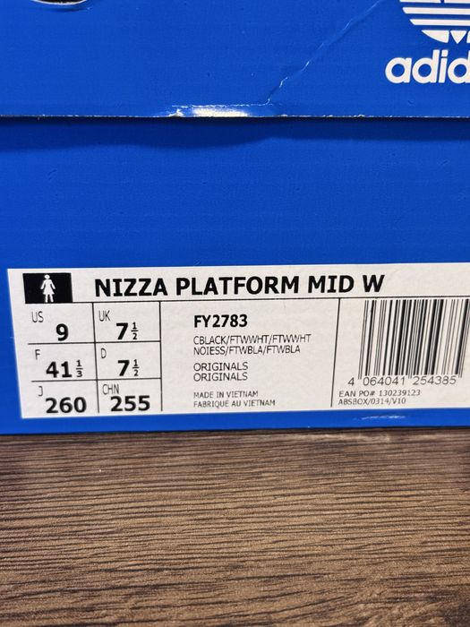 Маратонки Adidas Nizza Platform Mid W