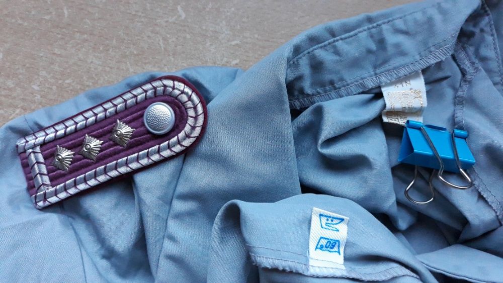 Риза на старши лейтенант Пожарникар ГДР