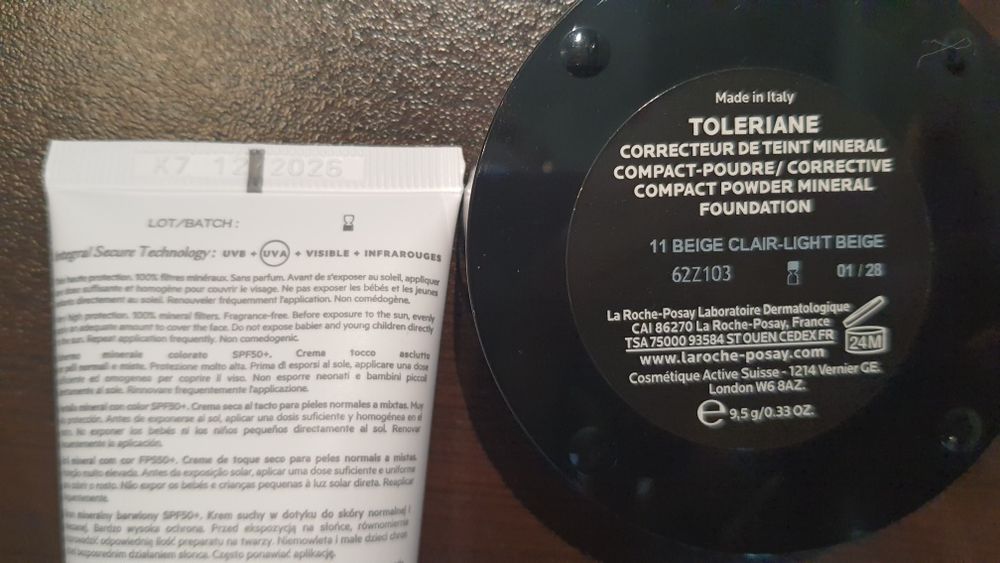 La Roche-Posay Минерална компактна пудра / SVR Sun Secure Ecran Слънце