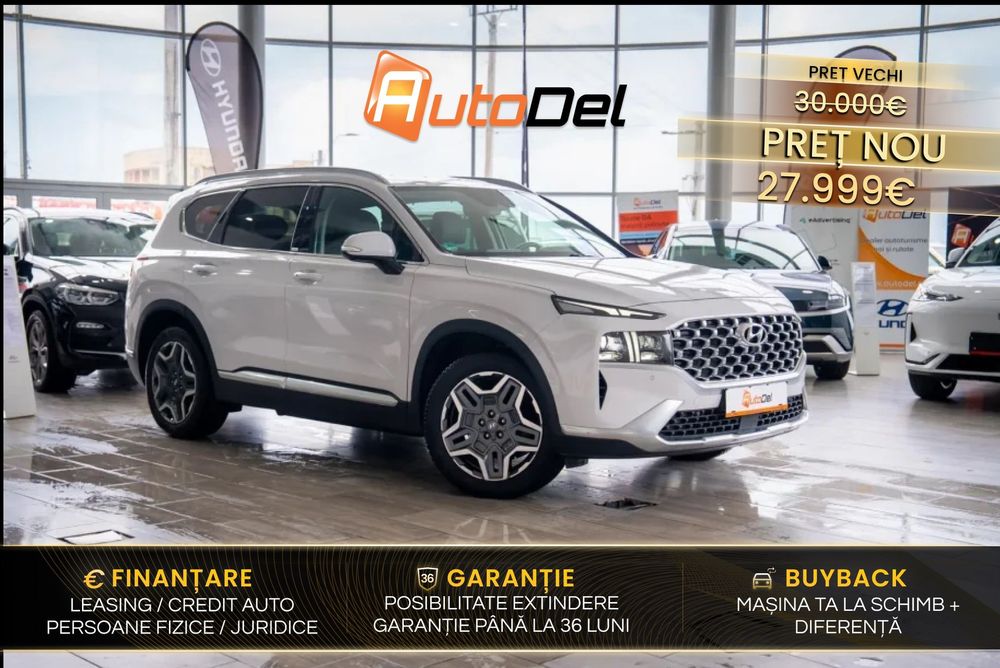 Hyundai Santa Fe 1.6 Hybrid 4WD 230CP / Luxury / Posibilitate Leasing /