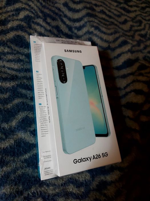 Samsung galaxy A26 5G нов неразопакован+батерия