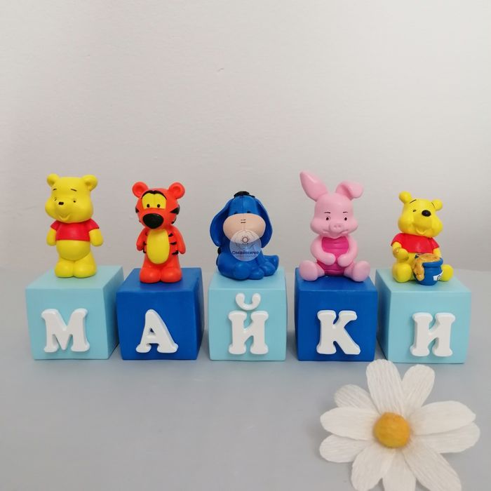 Персонализирани керамични кубчета МЕЧО ПУХ