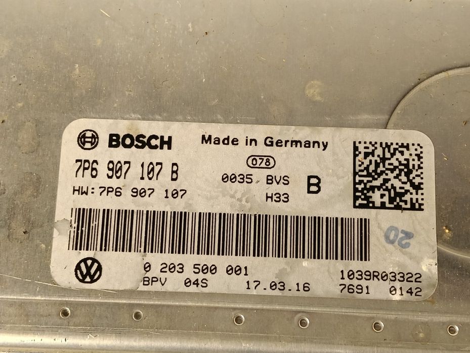 Модул дистроник ACC Bosch 7P6907107B за VW Touareg 7P Audi Q7 Porsche Cayenne