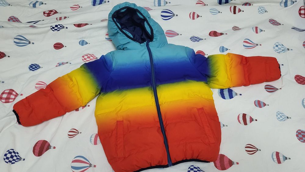 Geaca Next curcubeu, masura 122