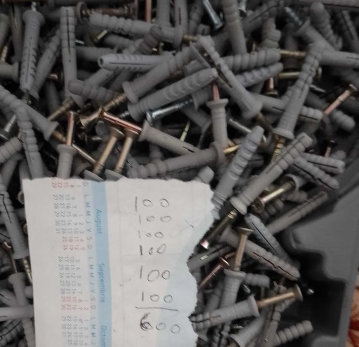 Diblu universal din plastic, cu surub-flex bosch-picamar Hikoki