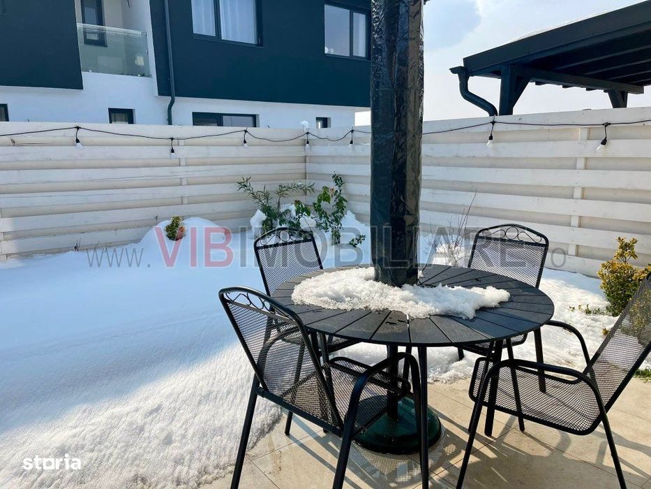 Casă 2 camere, terasă, grădină, Otopeni