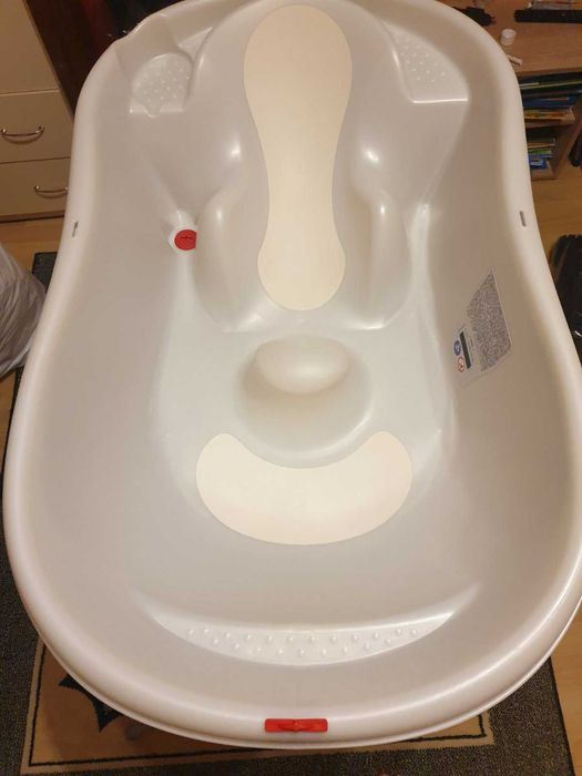 Анатомична вана OK Baby - Onda + метална стойка за модела OK Baby