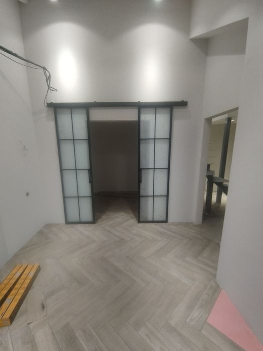 Стеклянная дверь/Раздвежная дверь/Лофт двери/Перегородки