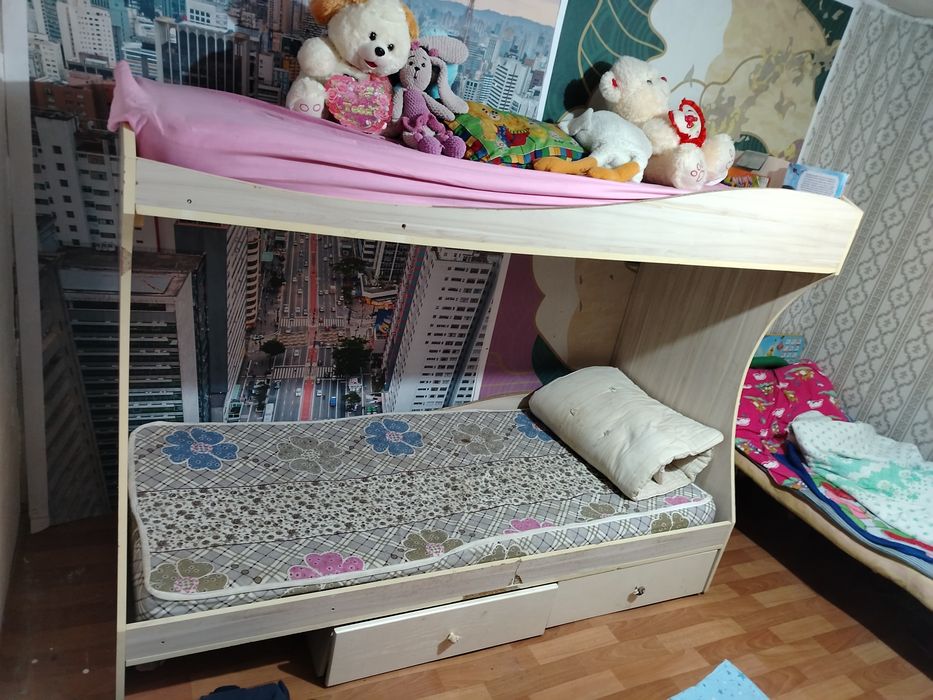 Детская 2-х яростноя кровать