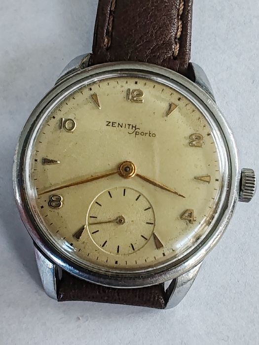 Ceas Zenith Sporto Int Manuala 34 mm Funcționează excelent!