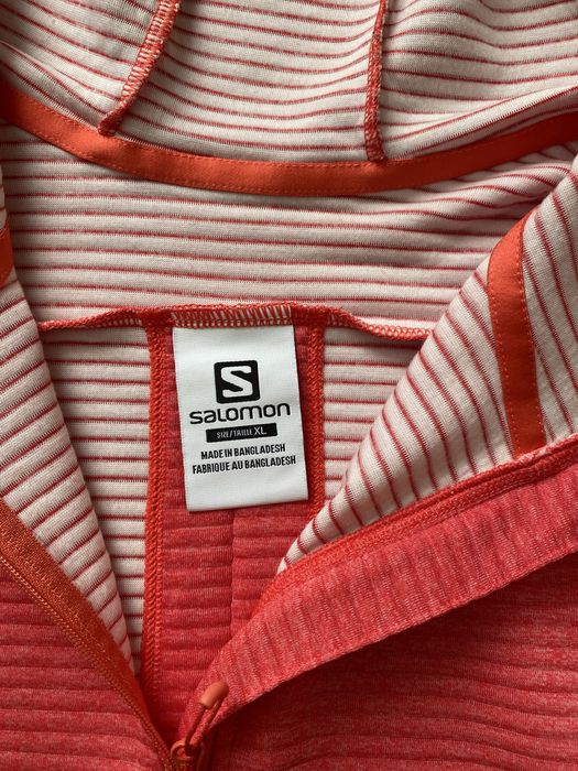 Salomon-bluza sport cu gluga, stare impecabila, pt dame , XL