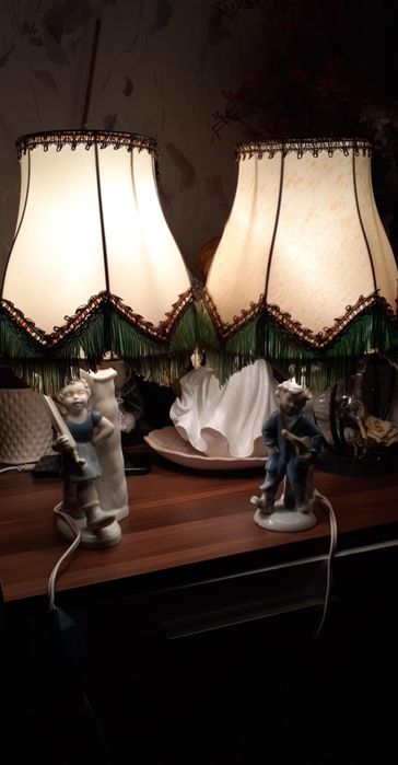 Антични керамични лампи комплект