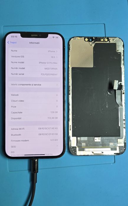 iPhone 12 Pro Max - Placă Bază - COMPLETĂ -