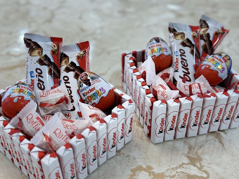 киндер боксы, сладкие подарки