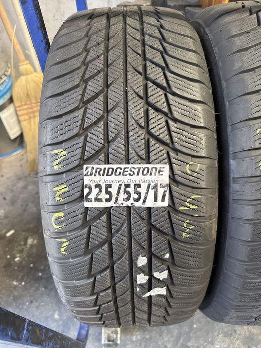 225/55/17 Bridgestone M+S