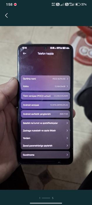 Poco X6 pro 5G Full