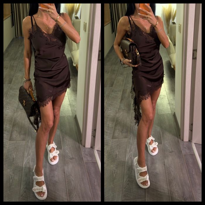 Сет потник и дълга пола/ рокля балон с къси панталонки