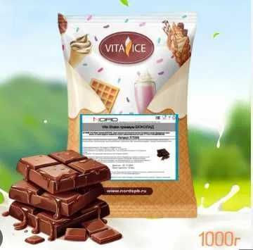 VITA ICE Light Shokolad – yumshoq muzqaymoq uchun quruq aralashma 1 kg