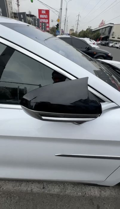 Спортивные накладки на боковые зеркала для BYD HAN