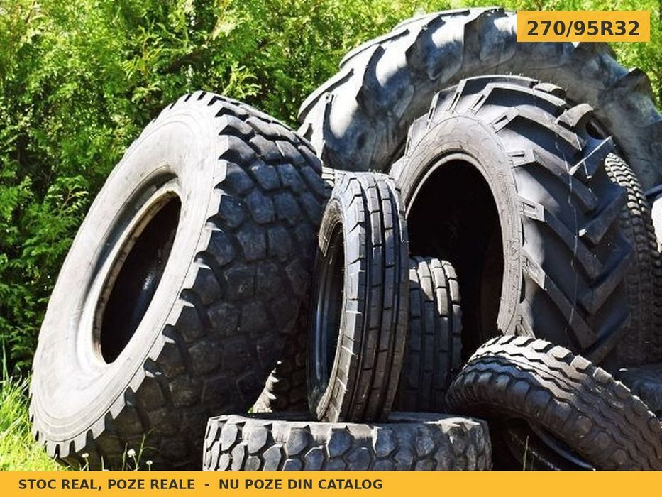 Anvelope Cauciucuri 270/95R32 270/95 R32 270/95-32 11.2R32 2709532 Alliance Prasitoare Tractor Roti Inguste Utilaje Agricole SH Second Hand IEFTIN