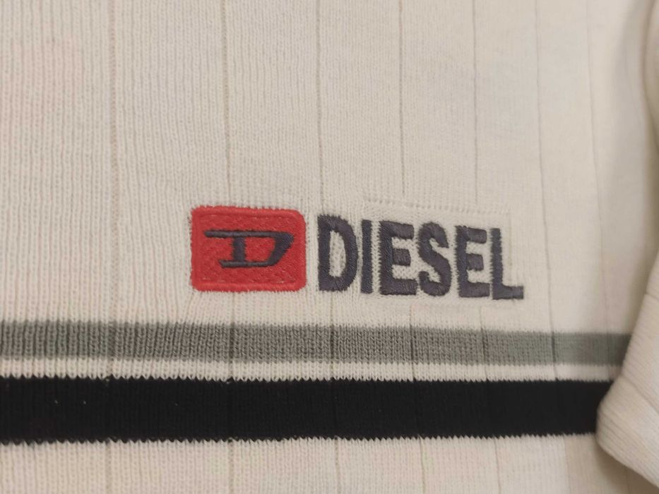 Pulover Diesel Alb XL
