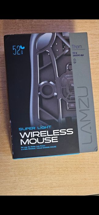 Mouse Lamzu Thorn 4k edition black cu dongle 4k