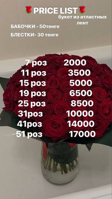 розы из атластной ленты