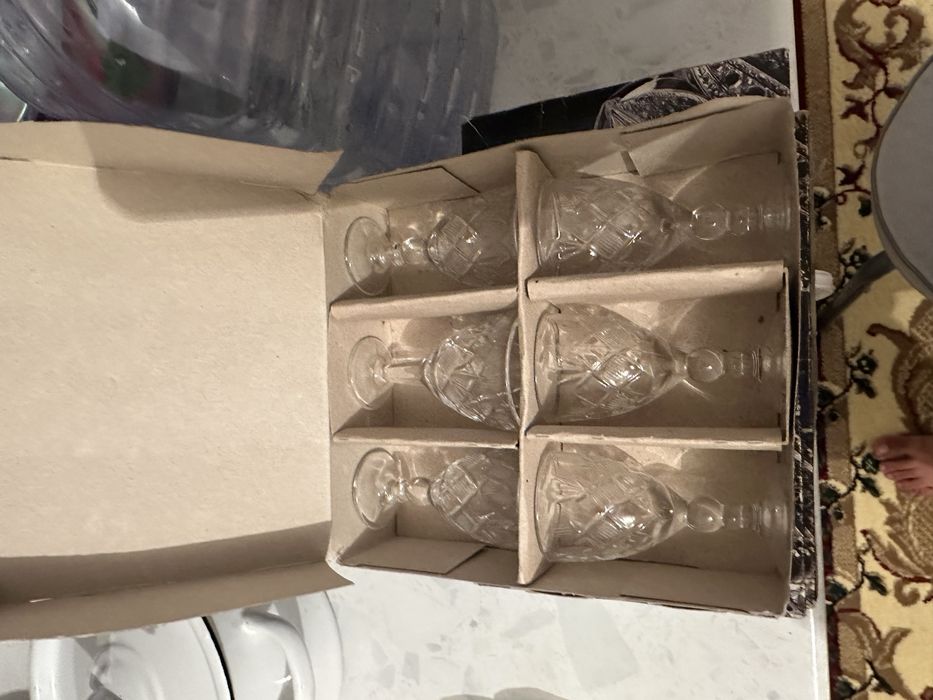 Рюмки хрусталь