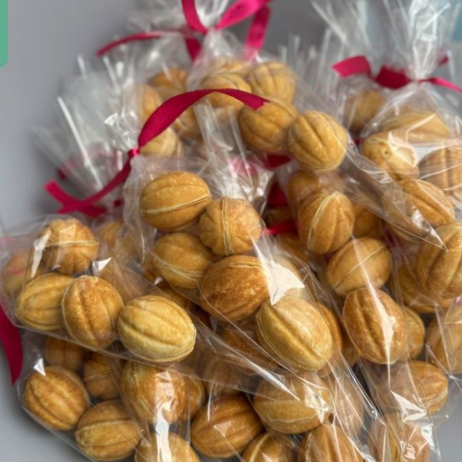 Орешки со сгущенкой домашние