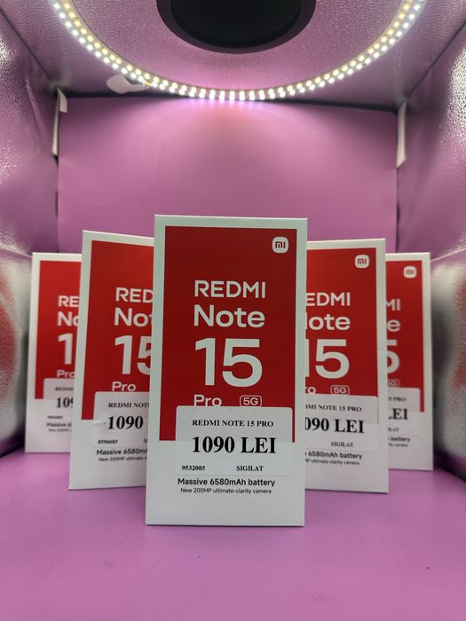 Redmi note 15 Pro 256Gb Sigilat •Amanet Matei Crangasi•