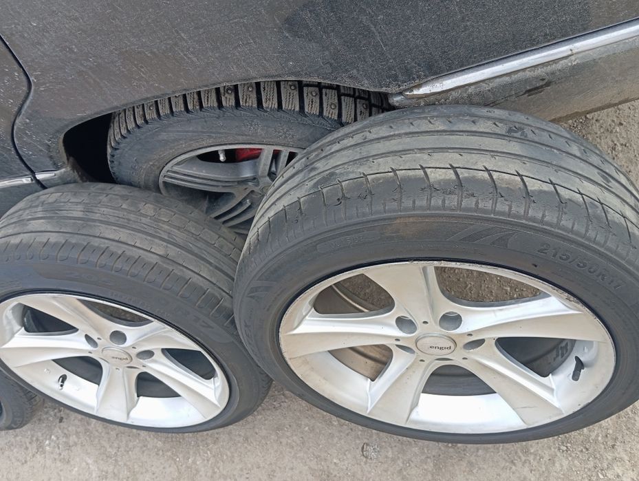 Диски с летней резиной на 17