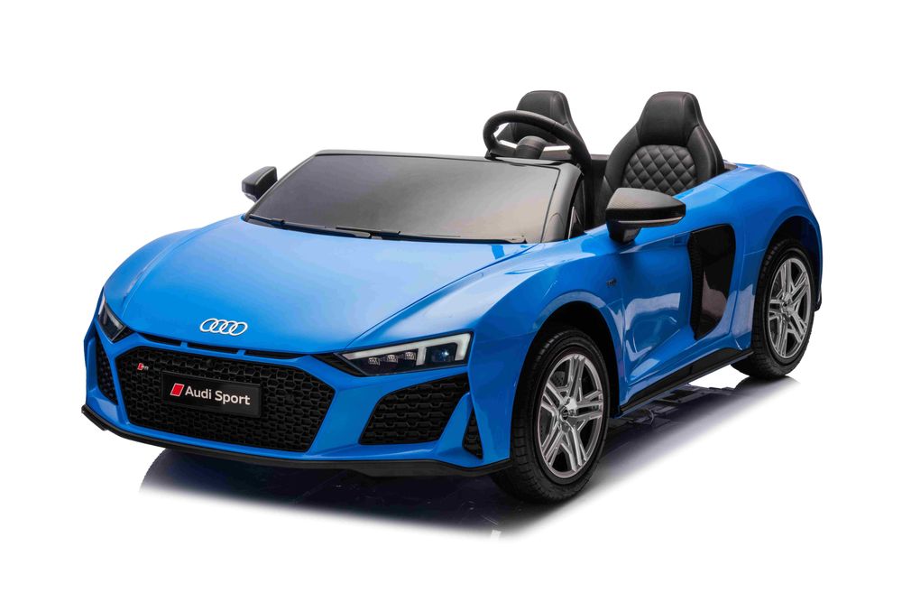 Лицензирана Акумулаторна Кола Audi R8 Premium,200W,24V,Помпещи гуми