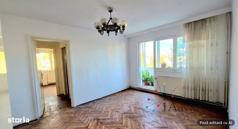 Apartament 3 camere | 67 mp | Etaj 3/4 | 2 balcoane | Centrală nouă — fotografia 1