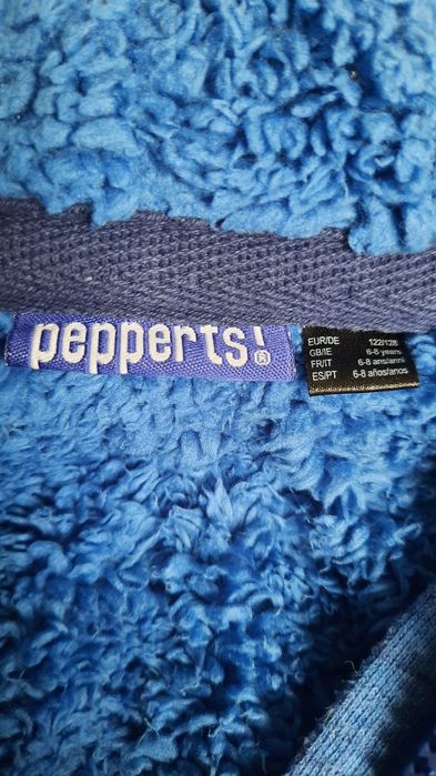 Ватиран суичър Pepperts с качулка - 128 см.