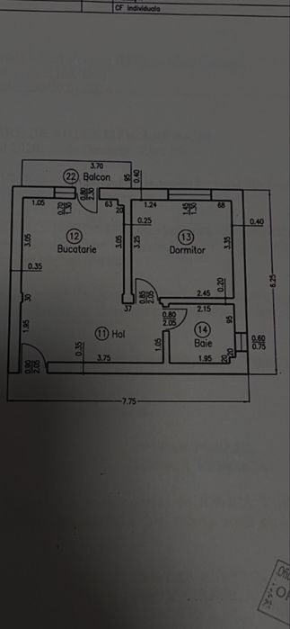 Garsonieră studio decomandată 40 mp | Compartimentare tip 2 camere | Magnolia Metro