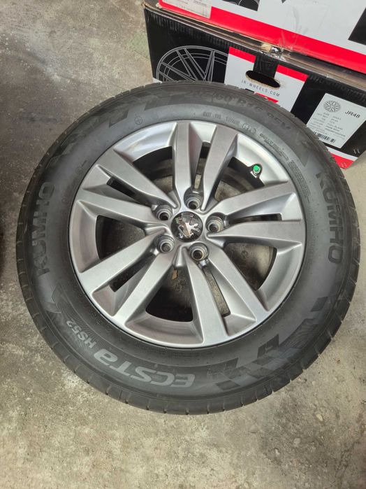 4 ROTI Jante+Anvelope VARA - 215/60/16 5x108 - OEM Peugeot 308 / 508 - Citroen DS - ANVELOPE CA NOI - DOT 2025 !