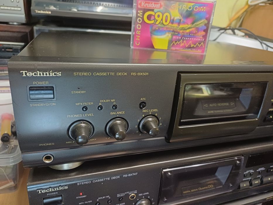 Technics rs bx501  deck caseta  autoreverse  oldschool japan