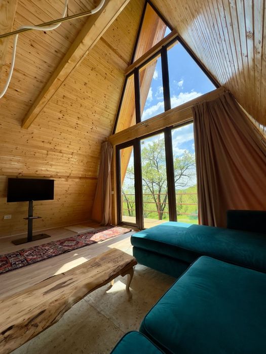 Realizam Case, Cabane stil A-Frame,
